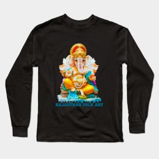 RAJASTHAN FLOK ART Long Sleeve T-Shirt